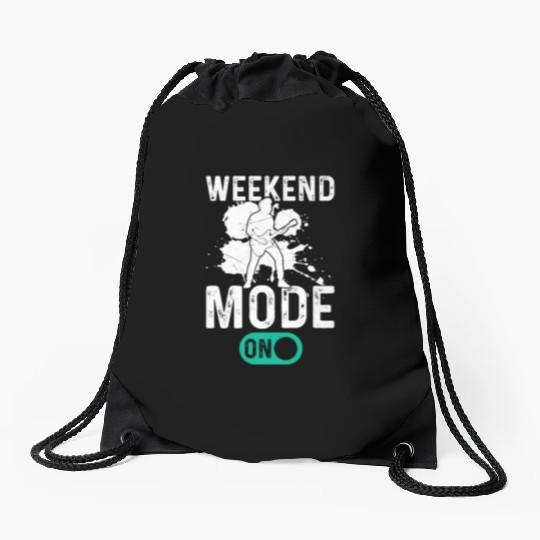 Bass Guitarist Bass Guitar Player - Weekend Mode O Drawstring Bags