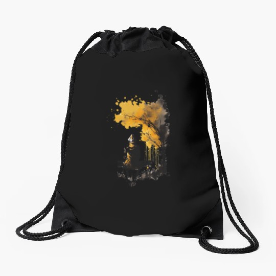 Lonely Drawstring Bags