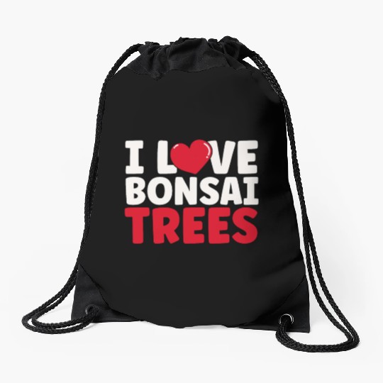 Bonsai Tree Owner Gift Bonsai Tree Gardening Drawstring Bags