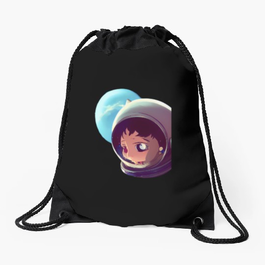 Gift Space Astronaut Drawstring Bags