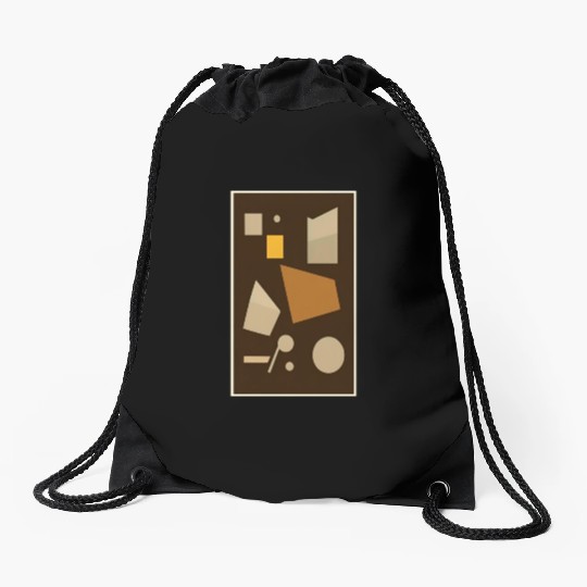 Chocolate Espresso Candy Bar Drawstring Bags