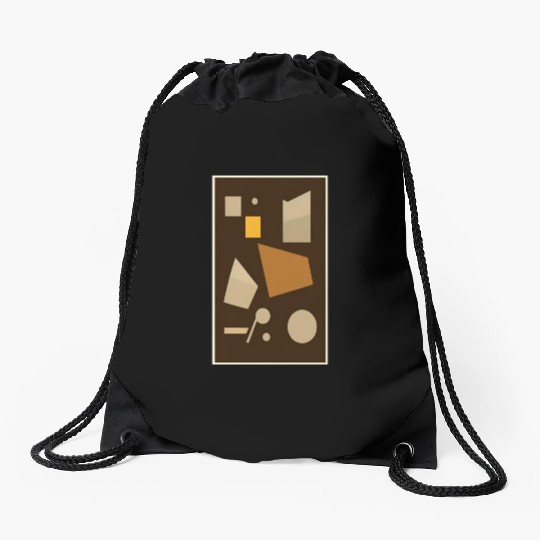 Chocolate Espresso Candy Bar Drawstring Bags