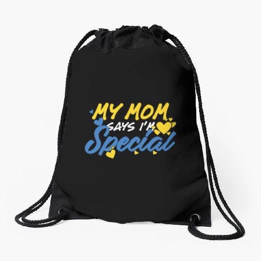 Down Syndrome Awareness Special Education Gifts Drawstring Bags