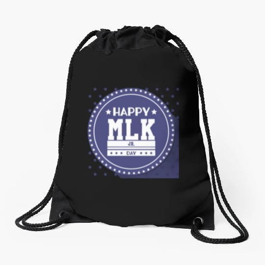 Martin Luther king jr. day Drawstring Bags