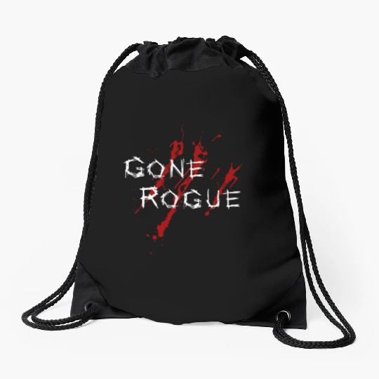 Gone Rogue Detroit Bloody Drawstring Bags