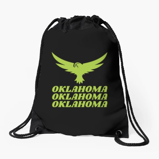 OKLAHOMA PRIDE Drawstring Bags