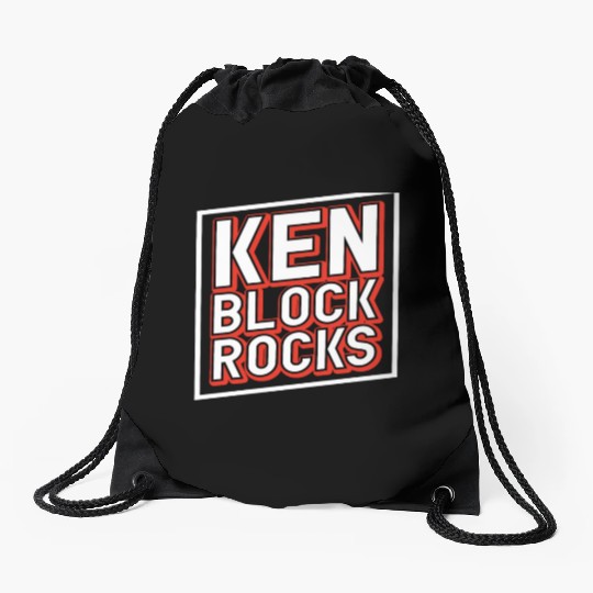 Ken Block 43 Essential Drawstring Bags