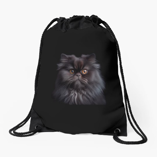 Persian Cat - A Sweet Gift Idea For All Cat Drawstring Bags
