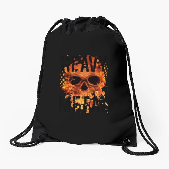 Heavy metal Drawstring Bags