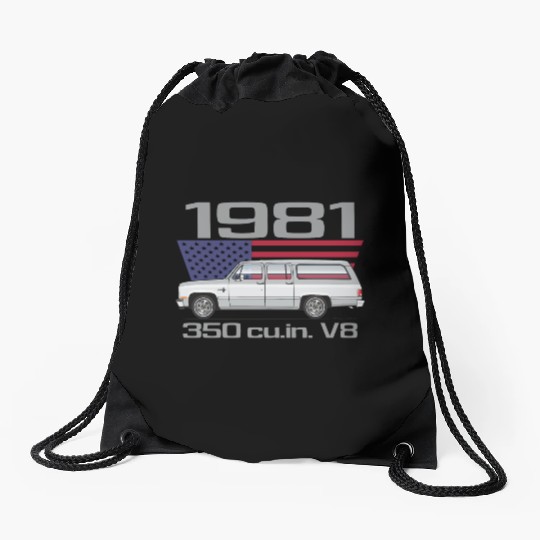 1981 Light Silver Drawstring Bags