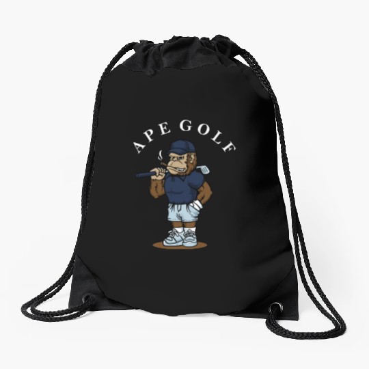 Ape Golf Streetwear Drawstring Bags