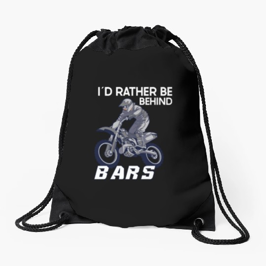 Dirt Bike Dirt Bike Riding Motocross Dirt Biking Drawstring Bags