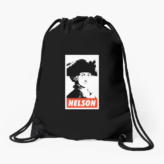 Horatio Nelson Drawstring Bags