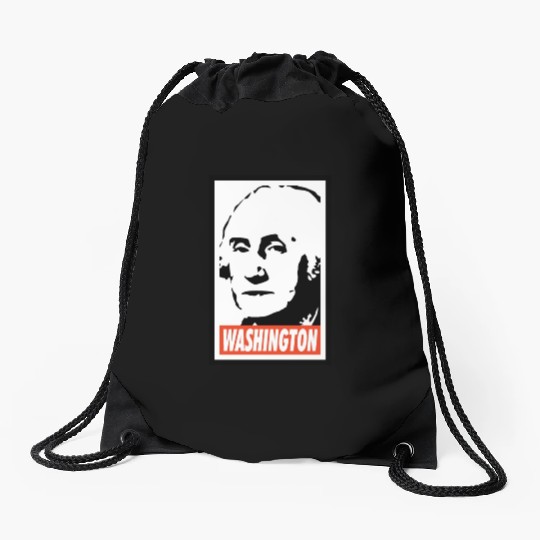 George Washington Drawstring Bags