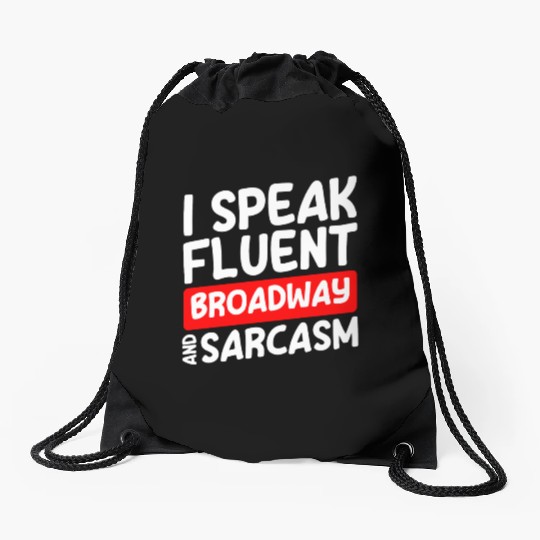 Actor Theater Fan Comedy Drama Club Drawstring Bags