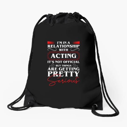 Actor Rehearsal Make-Up Drama Club Drawstring Bags