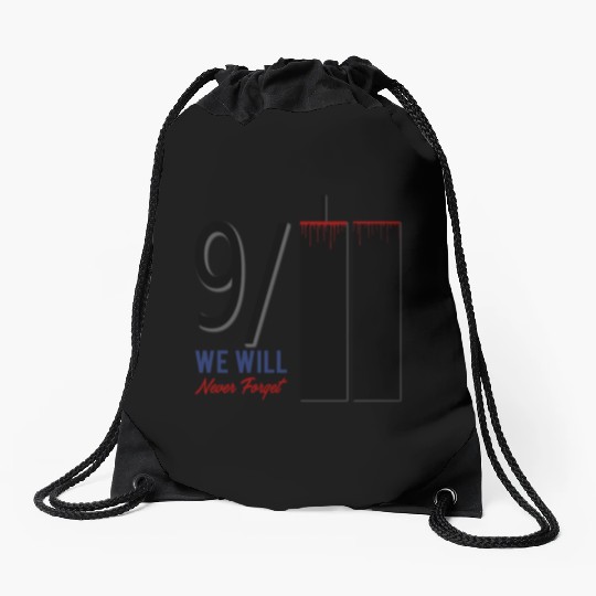 Patriot Day 9 11 Twin Towers New York USA Amerika Drawstring Bags