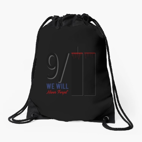 Patriot Day 9 11 Twin Towers New York USA Amerika Drawstring Bags