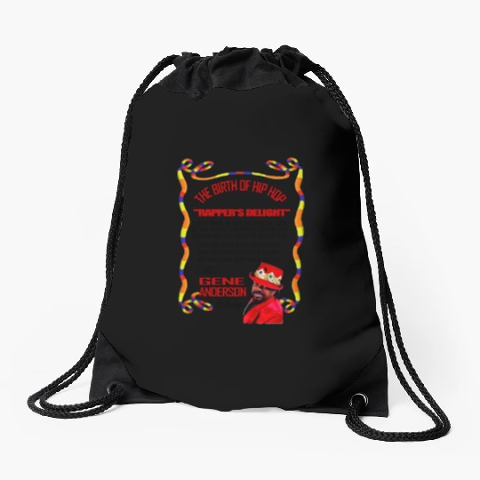 THE BIRTH OF HIP HOP RAPPER'S DELIGHT Drawstring Bags