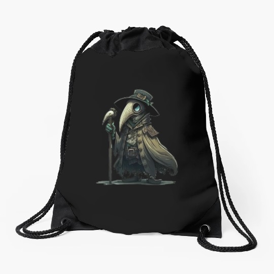 Lil' Plague Doctor Drawstring Bags