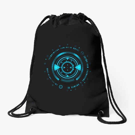 Cyberpunk teleporter 14. Drawstring Bags