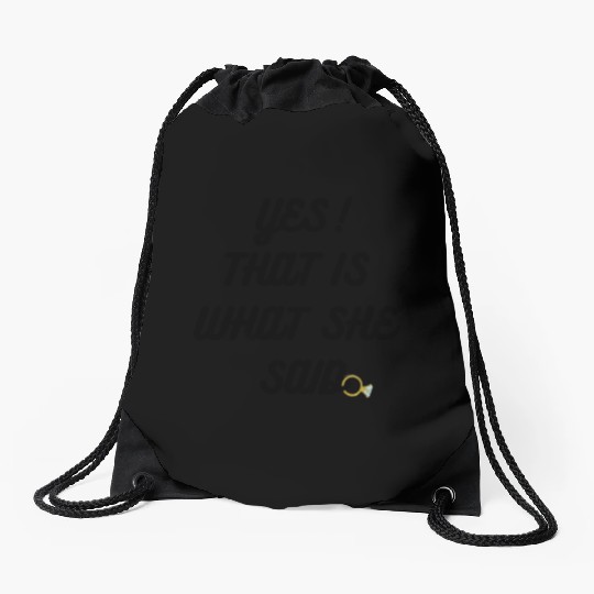Engagement Drawstring Bags