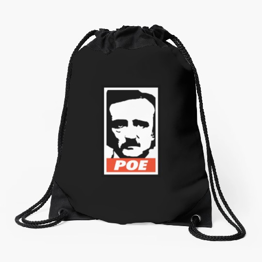 Edgar Allan Poe Drawstring Bags