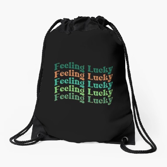 Feeling Lucky Gift, St Patrick's Day Drawstring Bags