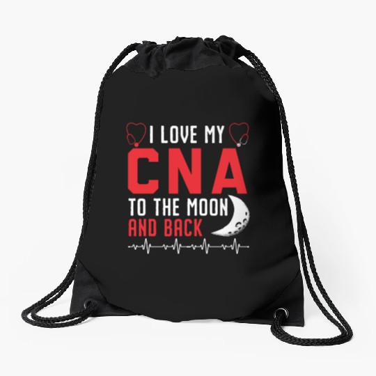 Certified Nursing Assistant Medical Worker CNA Drawstring Bags