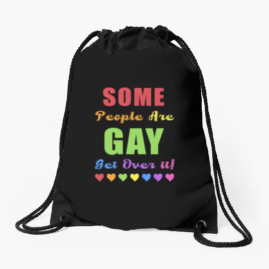 Gay Pride LGBT Drawstring Bags
