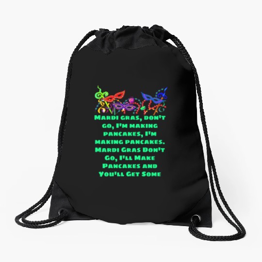 Mardi Gras 2023 Drawstring Bags