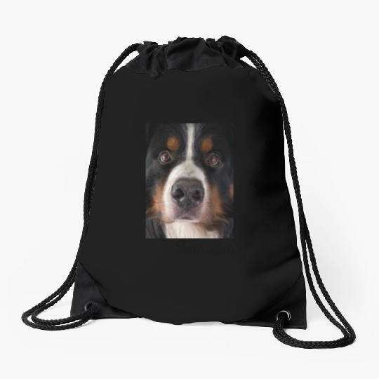 Bernese Mountain Dog Drawstring Bags