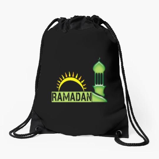 Ramadan Begins Drawstring Bags