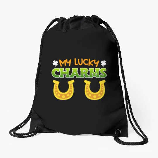 My Lucky Charms St. Patrick's Day Drawstring Bags