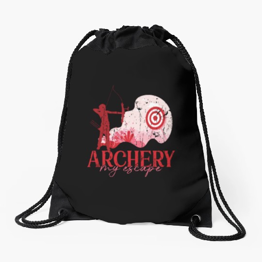 Archery - my escape - Archery Drawstring Bags