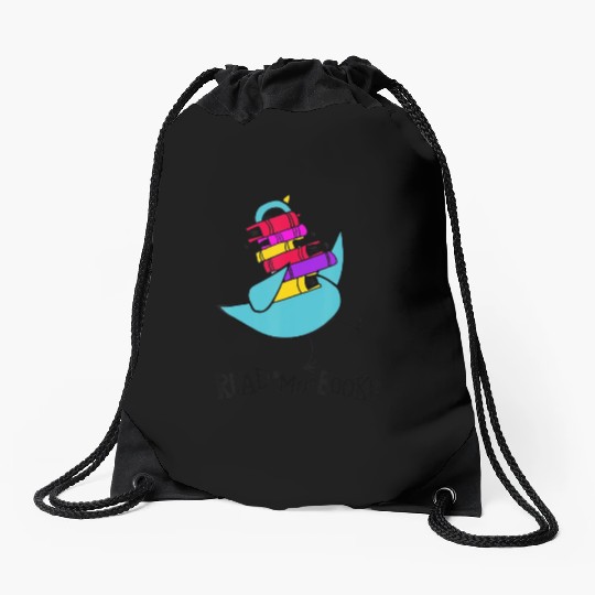 Teacher Library Read Mo Books Pigeon Reading Libra Drawstring Bags