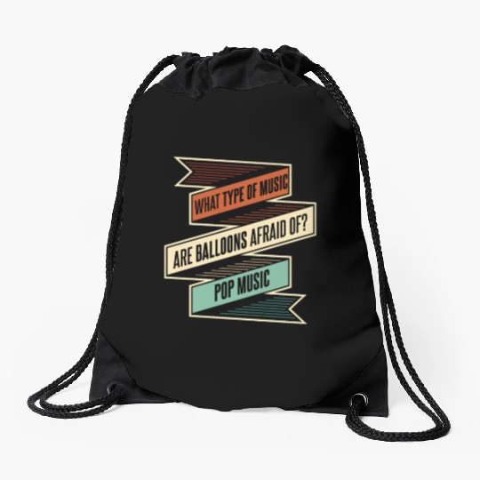 Music Teacher Funny Drawstring Bags