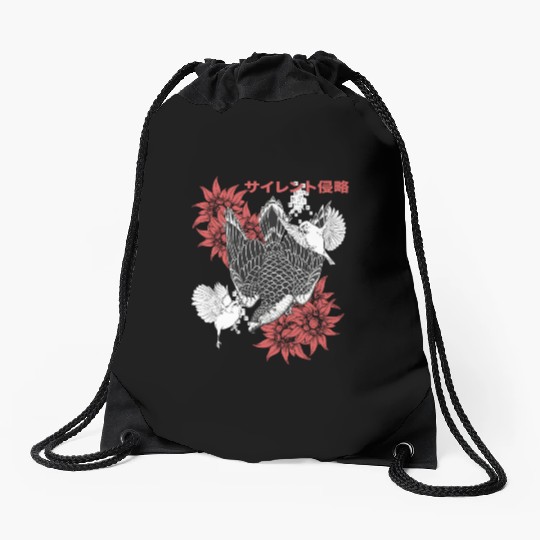 Birds Of Prey Falcon Drawstring Bags