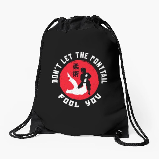 Brazilian Jiu Jitsu MMA Bjj Hugger Drawstring Bags