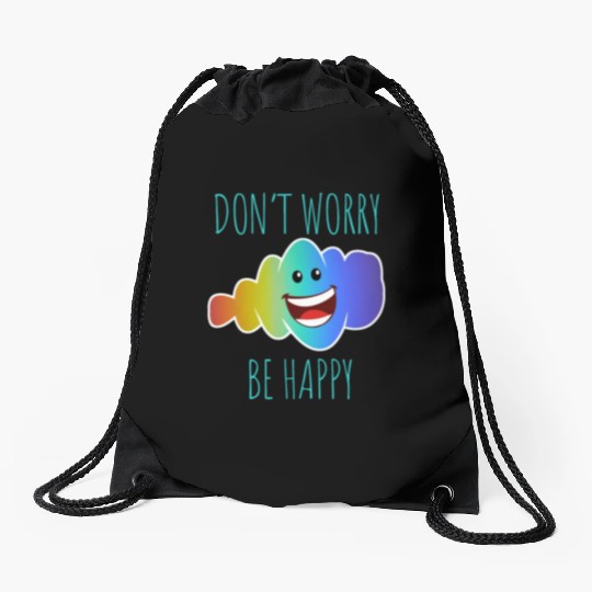 equality gay pride rainbow retro Drawstring Bags