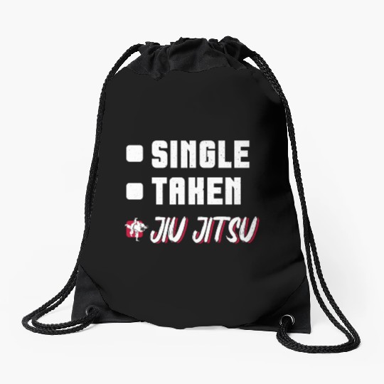 Brazilian Jiu Jitsu MMA Bjj Hugger Drawstring Bags