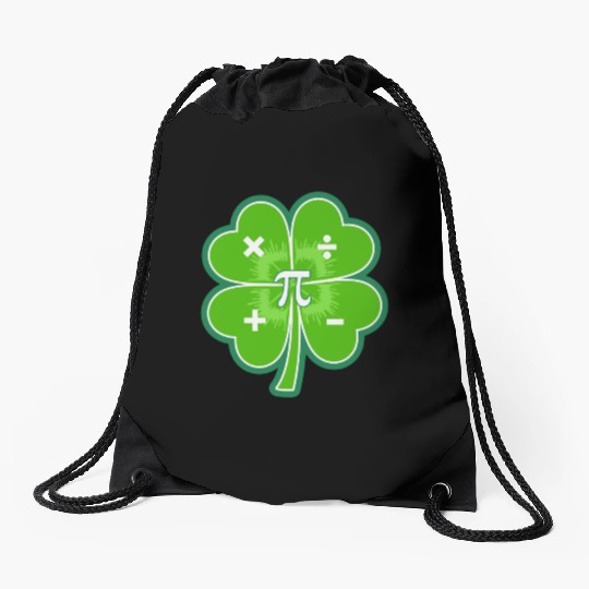 Math Patrick Drawstring Bags