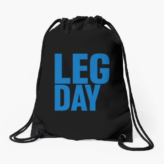 Leg Day Handicapped Wheelchair 24 Drawstring Bags