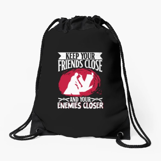 Brazilian Jiu Jitsu MMA Bjj Hugger Drawstring Bags