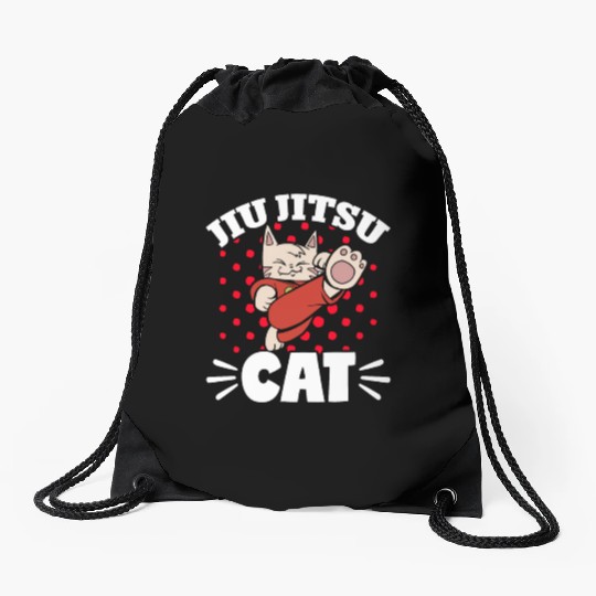 Brazilian Jiu Jitsu MMA Bjj Hugger Drawstring Bags