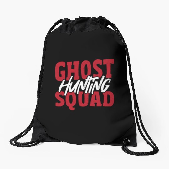 Ghost Hunting Squad Ghost Hunter Drawstring Bags