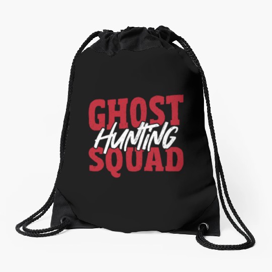 Ghost Hunting Squad Ghost Hunter Drawstring Bags