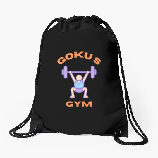 Goku S Gym Drawstring Bags