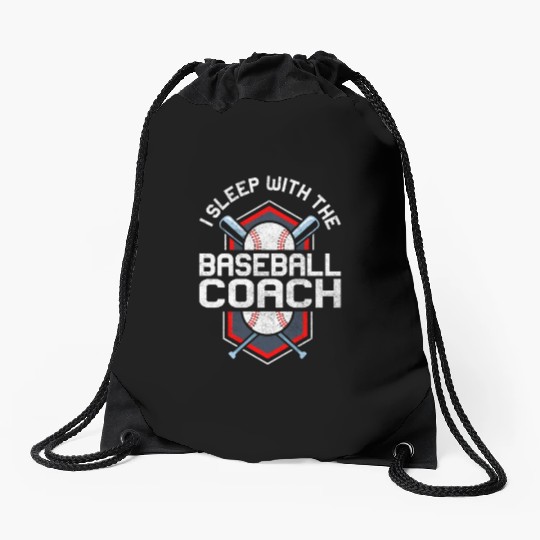 Baseball Coach Wife Professional Mom Instructor Drawstring Bags