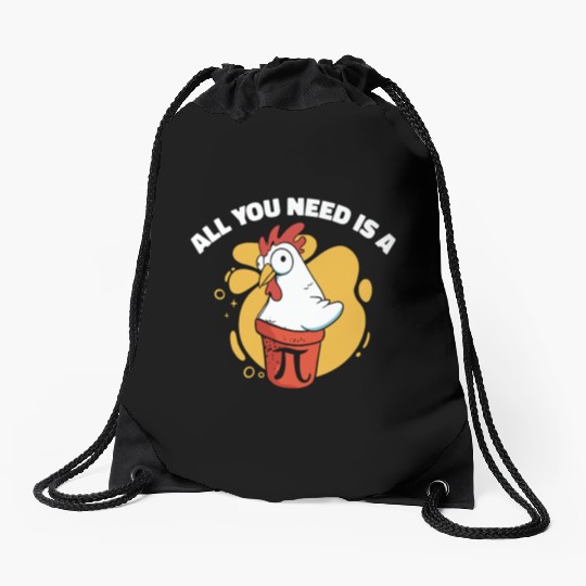 Pi Day Math Pie Chicken Pot Pi Number Drawstring Bags